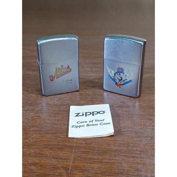 Vintage Zippo Lot Harley-Davidson Atlas Supply - Picture 1 of 9